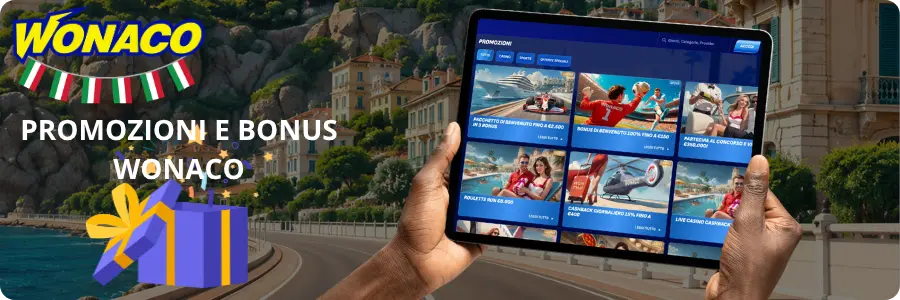 Offerte promozionali di Wonaco Casino